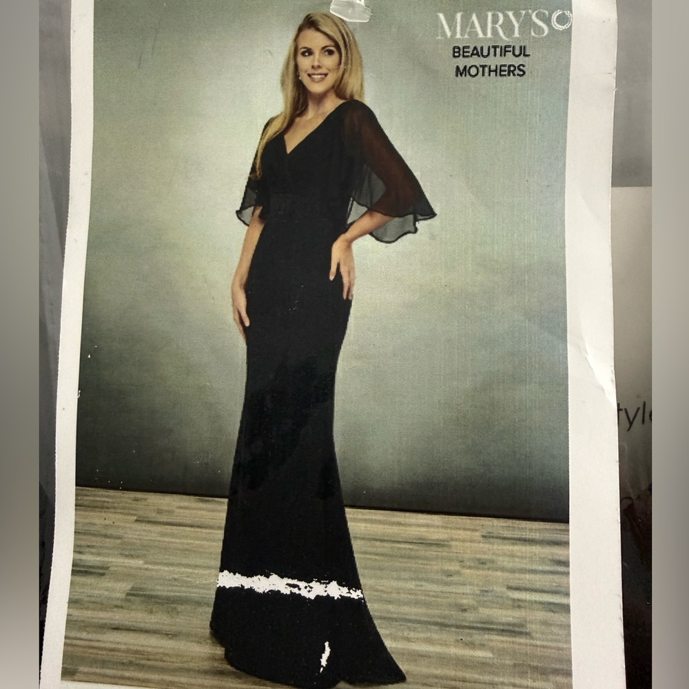 Mary's Bridal Black Formal Dress